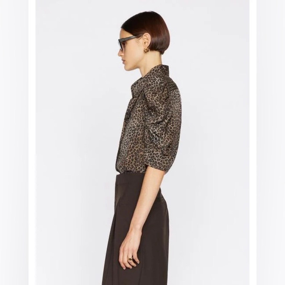 Frame Denim silk Gillian top S - Picture 4 of 10